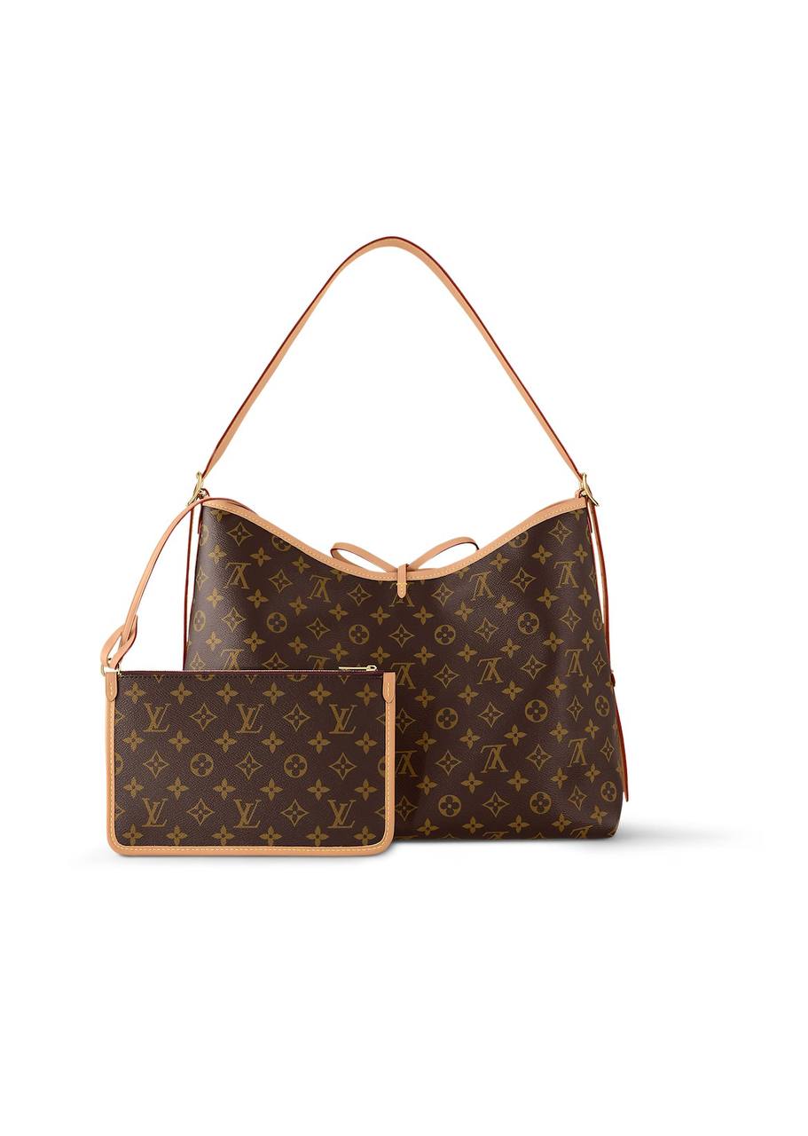 OUVALIA Luxury Edit |  Louis Vuitton Carryall MM Brown