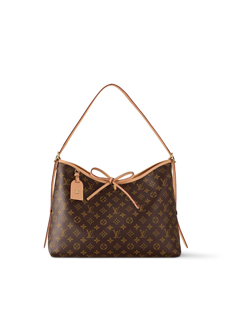 OUVALIA Luxury Edit |  Louis Vuitton Carryall MM Brown