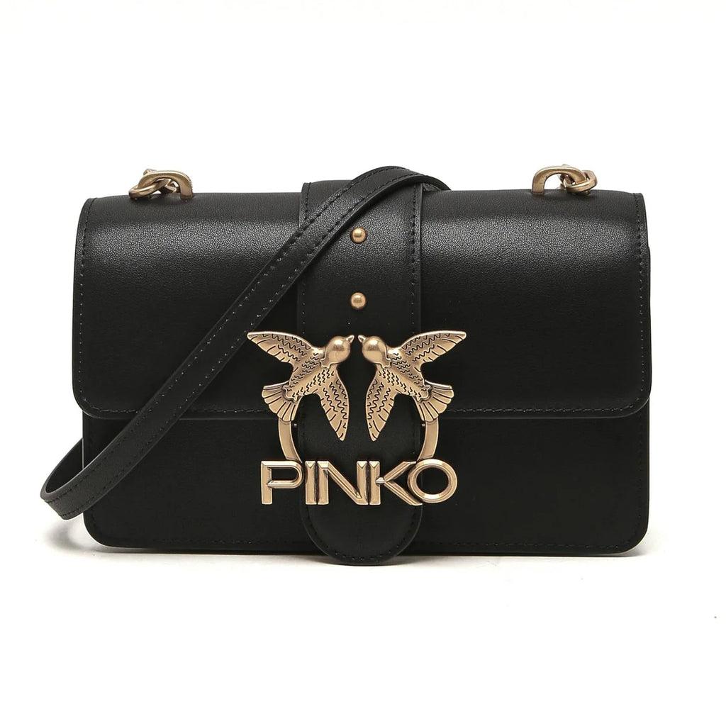OUVALIA Luxury Edit | Pinko Leather Shoulder Bag Love Mini Icon