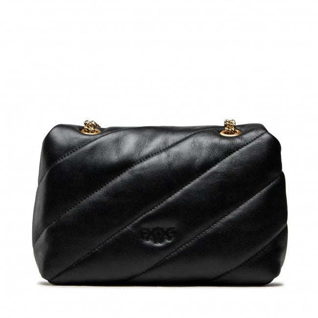 OUVALIA Luxury Edit | Pinko Love Mini Puff Party Cl Golden Metal