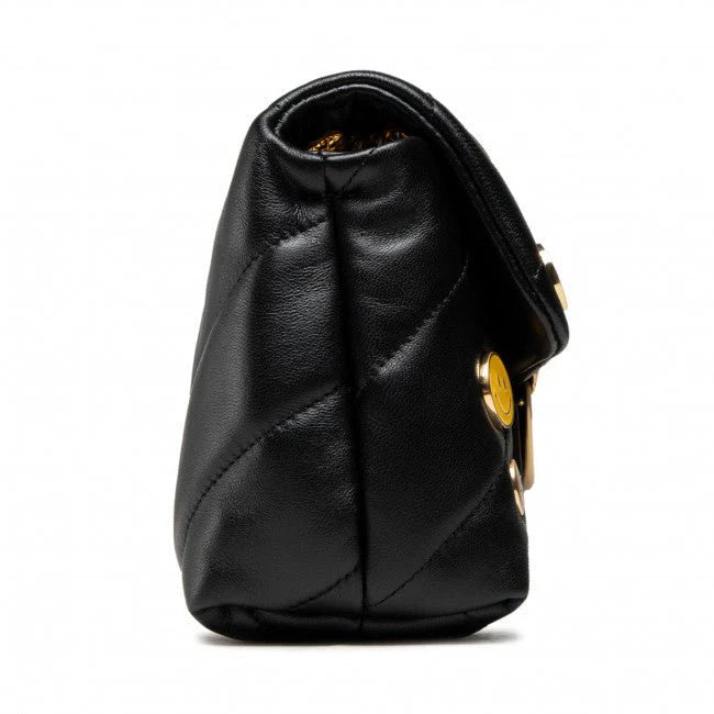 OUVALIA Luxury Edit | Pinko Love Mini Puff Party Cl Golden Metal