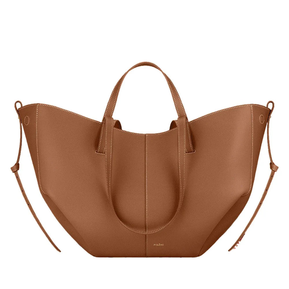 OUVALIA Luxury Edit | Polène Cyme Edition Textured Camel