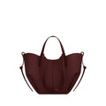 OUVALIA Luxury Edit | Polène Cyme Mini Edition Textured Black Cherry