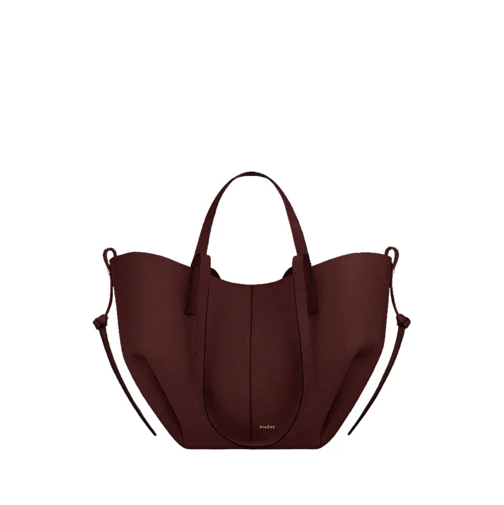 OUVALIA Luxury Edit | Polène Cyme Mini Edition Textured Black Cherry