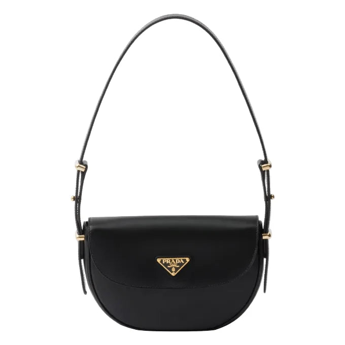 OUVALIA Luxury Edit | Prada Arqué Leather Shoulder Bag