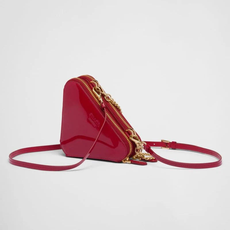 OUVALIA Luxury Edit | Prada Patent Leather Mini Pouch
