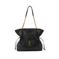 OUVALIA Luxury Edit | Yves Saint Laurent Jamie Shopping Bag – Black Quilted Leather With Tonal