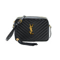 OUVALIA Luxury Edit | Saint Laurent Lou Camera Bag Black Leather