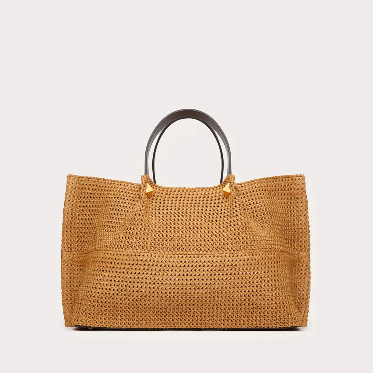 OUVALIA Luxury Edit | Valentino Garavani Medium Shopping Bag In Synthetic Raffia