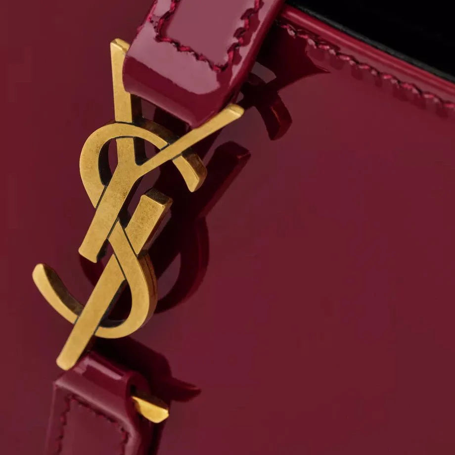 OUVALIA Luxury Edit | YSL Burgundy Hobo Bag