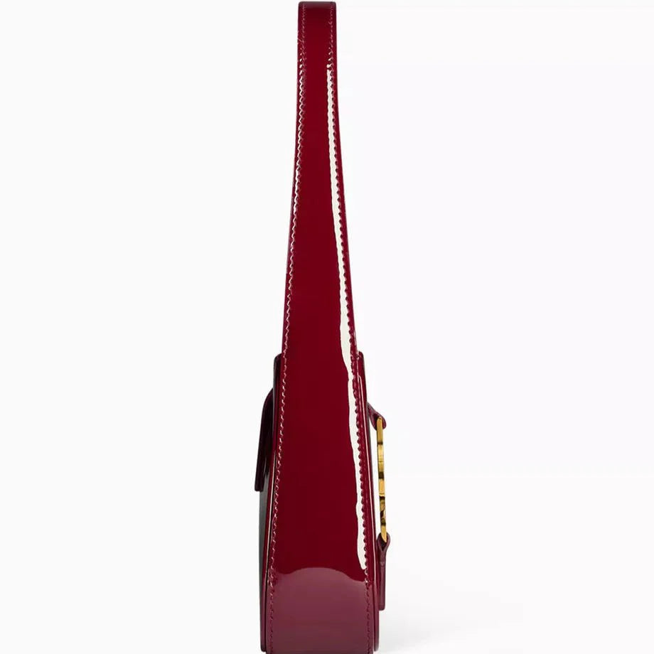 OUVALIA Luxury Edit | YSL Burgundy Hobo Bag
