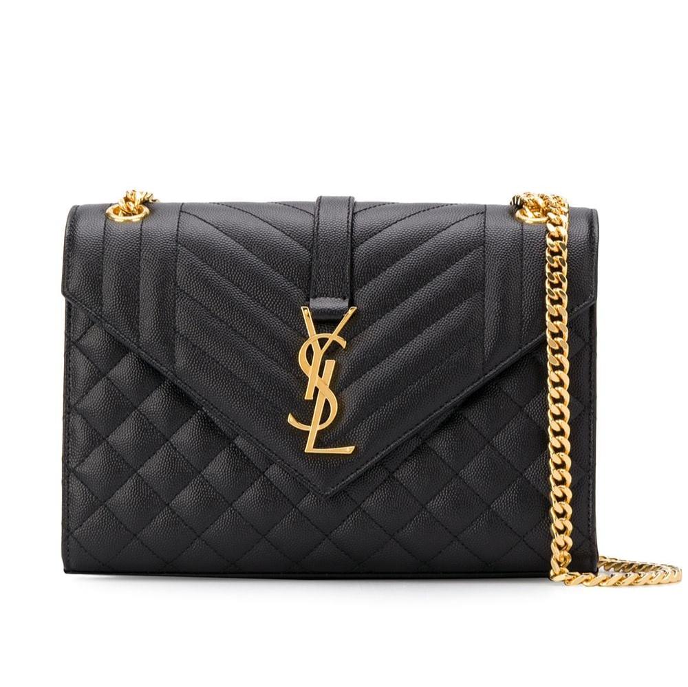 OUVALIA Luxury Edit | Yves Saint Laurent Cassandra Quilted Shoulder Bag