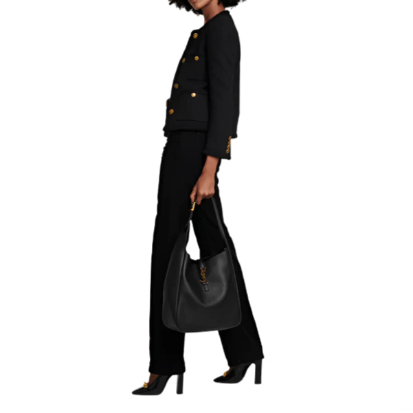 OUVALIA Luxury Edit | Saint Laurent Large Le 5 à 7 Leather Shoulder Bag