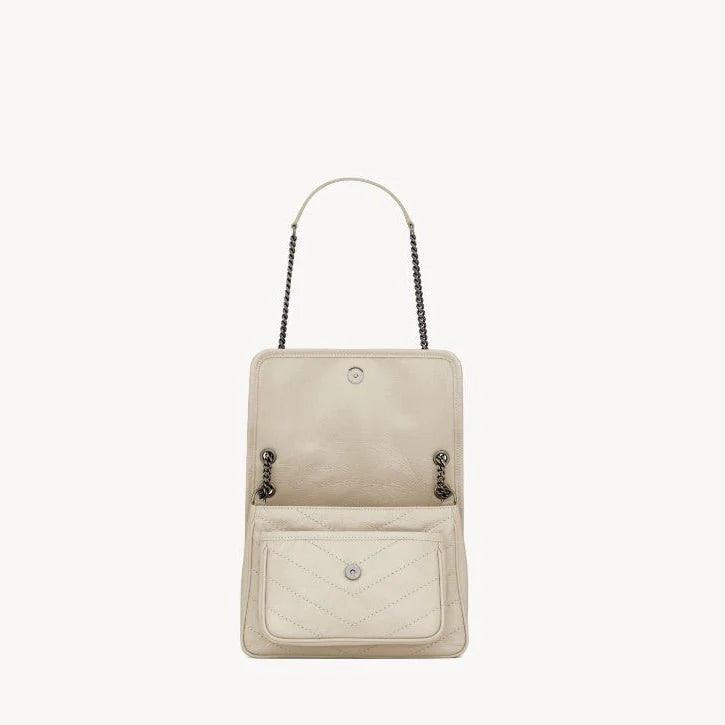 OUVALIA Luxury Edit | Yves Saint Laurent Niki Baby in Vintage Leather