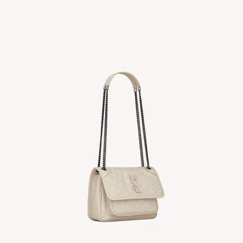 OUVALIA Luxury Edit | Yves Saint Laurent Niki Baby in Vintage Leather